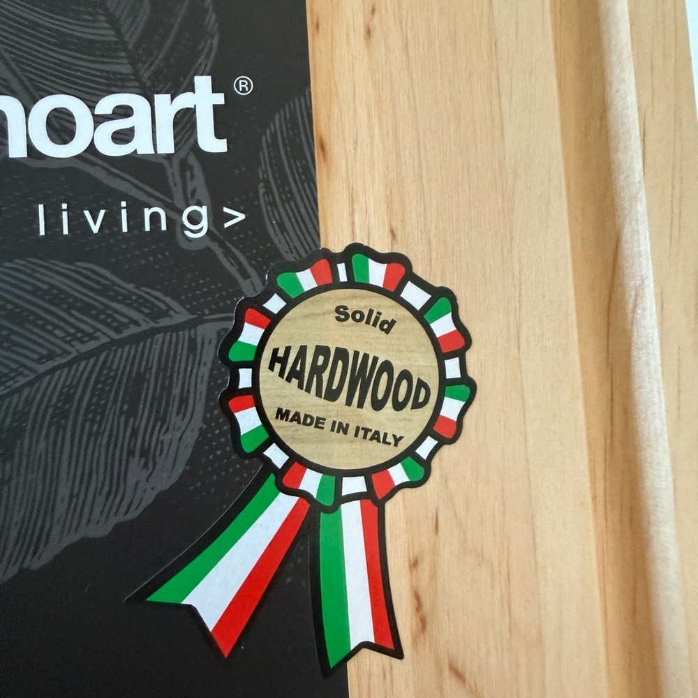 Alpine Solid Wood Cutting Board - Natural Brown Italy - Picture 3 of 4